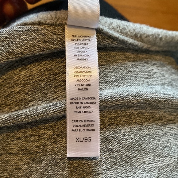 Flora Nikrooz Grey Pajama Set - Picture 7 of 8